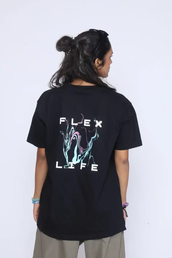 HabibE Flex Life Female Back Tshirts