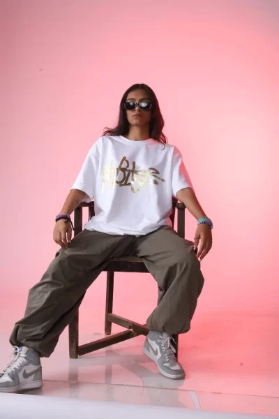 Habibe Essentials White Gold Tshirts Female
