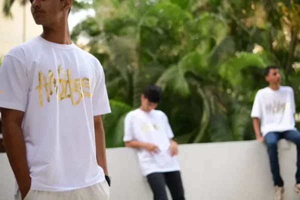 Habibe Essentials White Gold Tshirts Male Group