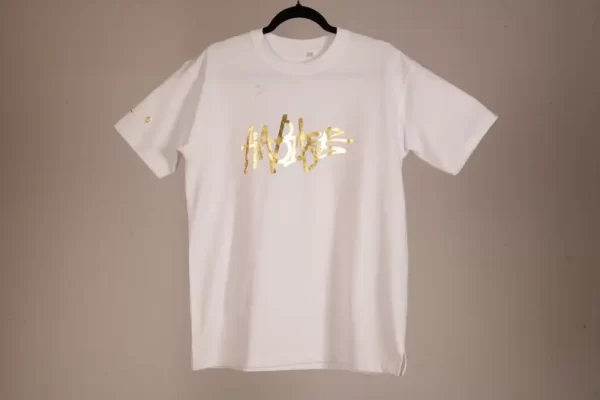 Habibe Essentials White Gold Tshirts Plain Background